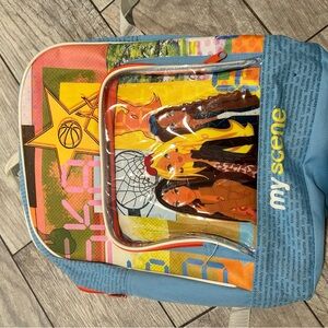 My scene  Kids Backpack - Blue and Orange